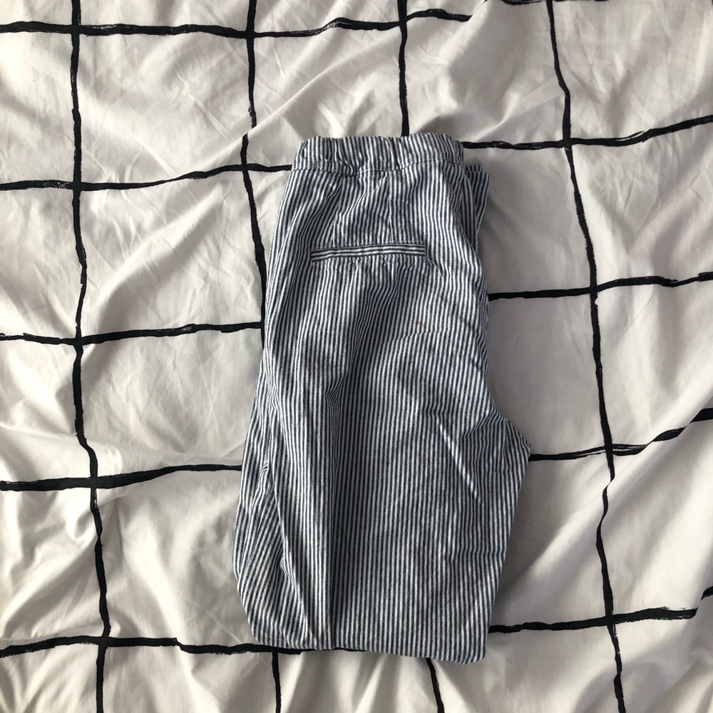 Brandy Melville, Blue/White Pin Stripe Pants